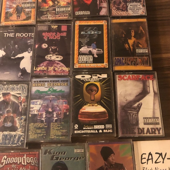 BUNDLE DEAL VINTAGE RAP MUSIC ALL KINDS NEW CASSETTE TAPES LOOK CLOSELY ZOOM IN - Picture 6 of 16